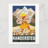 Kandersteg Briefkaart (Voorkant)
