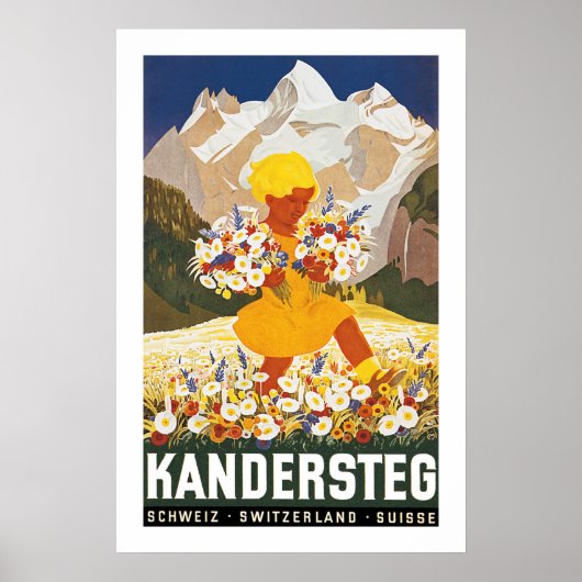 Kandersteg Poster (Voorkant)