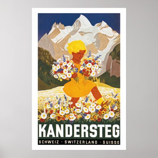 Kandersteg Poster (Voorkant)