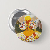 Kandersteg Ronde Button 5,7 Cm (Voorkant /achterkant)