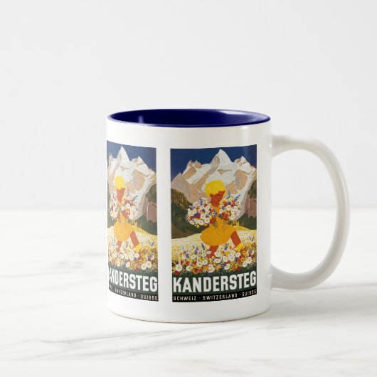 Kandersteg Tweekleurige Koffiemok (Rechts)