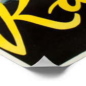 Kandersteg Zwitserland Vintage Travel Ski Poster (Hoek)