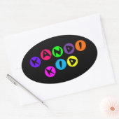 Kandi-Kind Ovale Sticker (Envelop)