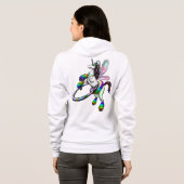 Kandicorn unicorn hoody (Achterkant volledig)
