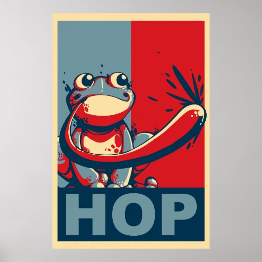 Kandidaat-hop Poster (Voorkant)