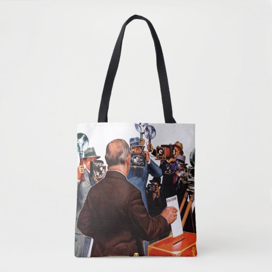 Kandidaat-stemming 2 tote bag (Voorkant)