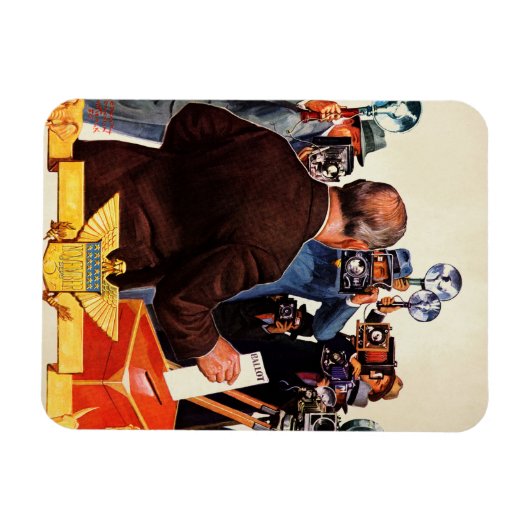 Kandidaat stemrecht magneet (Horizontaal)