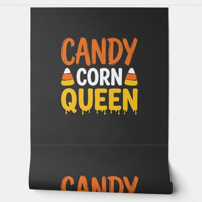 Kandij Koningin Halloween Grafisch_1 Behang (Afrollen)