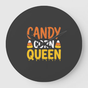 Kandij Koningin Halloween Grafisch_1 Grote Klok