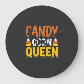 Kandij Koningin Halloween Grafisch_1 Grote Klok