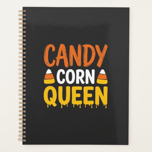 Kandij Koningin Halloween Grafisch_1 Planner (Voorkant)