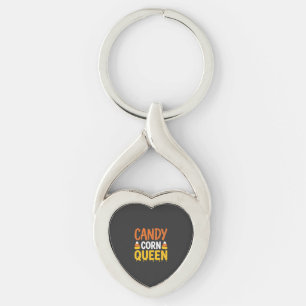 Kandij Koningin Halloween Grafisch_1 Sleutelhanger