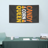 Kandij Koningin Halloween Grafisch_1 Spandoek (Beurs)