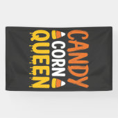 Kandij Koningin Halloween Grafisch_1 Spandoek (Horizontaal)