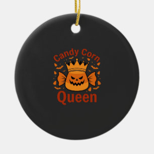 Kandij Koningin Halloween Kroon Vleermuizen_1 Keramisch Ornament