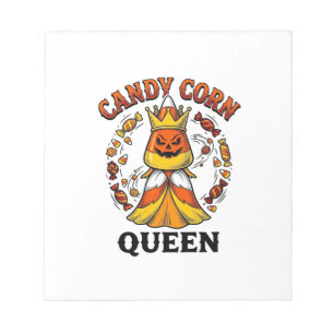 Kandij Koningin Vintage Halloween Snoep Shirt Kuns Notitieblok