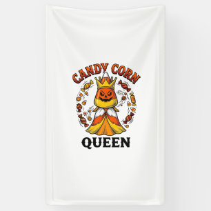 Kandij Koningin Vintage Halloween Snoep Shirt Kuns Spandoek