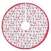 Kandijbonen, cadeautjes en kerstmis met kerstmis kerstboom rok (Voorkant)