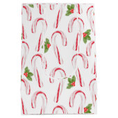 Kandijbonen en Holly Gift Bag Medium Cadeauzakje (Achterkant)