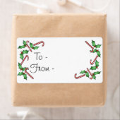 Kandijbonen en Holly Gift Labels (Insitu)