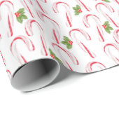 Kandijbonen en holly Wrapping Paper Cadeaupapier (Rol Hoek)