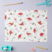 Kandijbonen en kerstmanen tissuepapier (Craft)