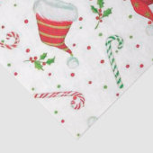 Kandijbonen en kerstmanen tissuepapier (Detail)