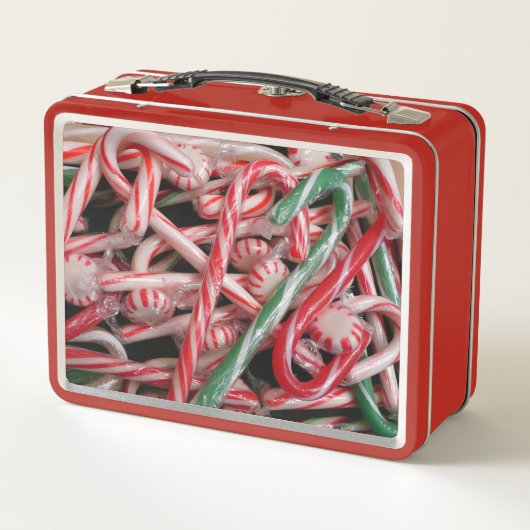 Kandijbonen en peppermints-kerstfeestdag (Achterkant)