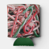 Kandijbonen en peppermints-kerstfeestdag blikjeskoeler (Achterkant)