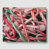 Kandijbonen en peppermints-kerstfeestdag gastenboek (Achterkant)