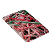 Kandijbonen en peppermints-kerstfeestdag magneet (Rechterzijde)