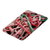 Kandijbonen en peppermints-kerstfeestdag magneet (Linkerzijde)