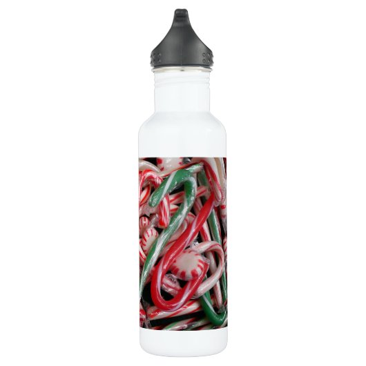 Kandijbonen en peppermints-kerstfeestdag waterfles  (Rechts)