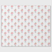 Kandijbonen voor kerstWaterverf Cadeaupapier (Vlak)