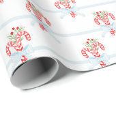 Kandijbonen voor kerstWaterverf Cadeaupapier (Rol Hoek)