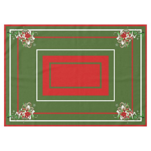 Kandijkanen en linten tafelkleed (Voorkant (Horizontaal))