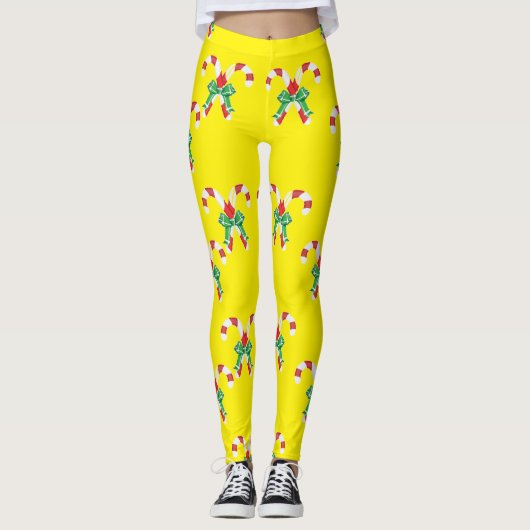 Kandijnen en lint leggings (Voorkant)
