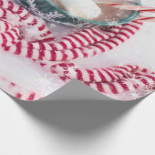 Kandijriet en kerstpap met warme chocolade cadeaupapier (Hoek)