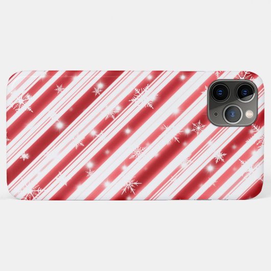 Kandijriet met sterren en Snowflakes Case-Mate iPhone Case (Achterkant (horizontaal))