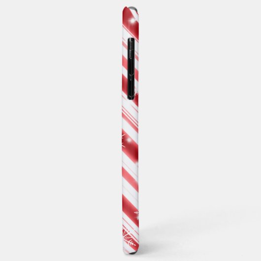 Kandijriet met sterren en Snowflakes Case-Mate iPhone Case (Achterkant/links)