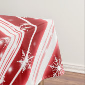 Kandijriet met sterren en Snowflakes Tafelkleed (Voorbeeld)