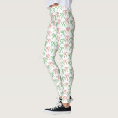 Kandijriet/pepermunt Leggings (Links)