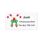 Kandijriet Terugkeeradres label (Voorkant)