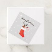 Kandijriet voor kerstrenrendieren bedankjes labels (In situ)