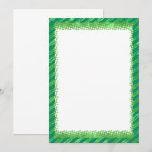 Kandijrietrand Kerstmis blanco aangepaste tekst Kaart (Voorkant / Achterkant)