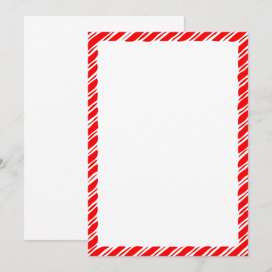 Kandijrietrand Kerstmis blanco aangepaste tekst Kaart (Voorkant / Achterkant)