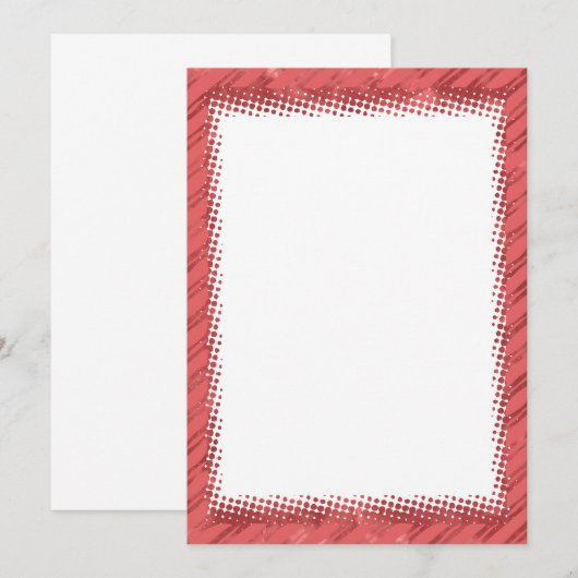 Kandijrietrand Kerstmis blanco aangepaste tekst Kaart (Voorkant / Achterkant)