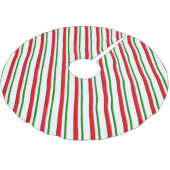 Kandijrietstrepen - rood en groen kerstboom rok (Gekanteld)