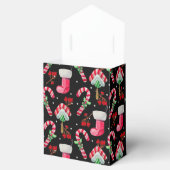 Kandijsnoeren en kerstgerechten bedankdoosjes (Geopend)