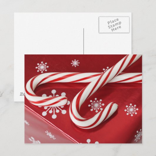 Kandijsnoeren op cadeau briefkaart (Voorkant / Achterkant)